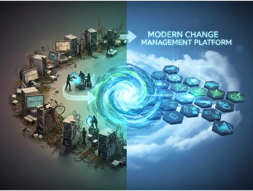 Transforming a Complex SharePoint-Based Process into a Modern, Scalable Change Management Platform